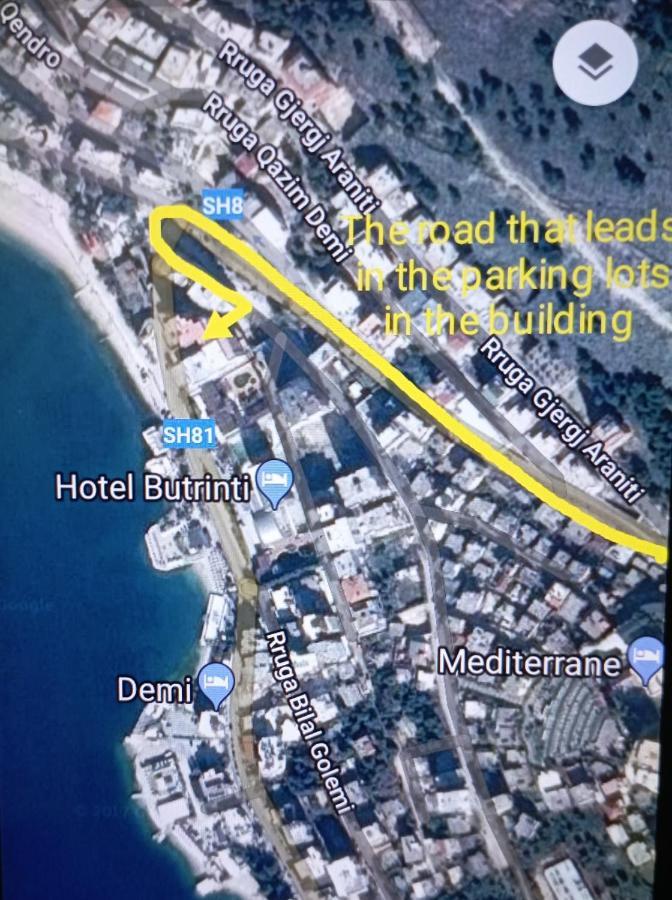 Apartment Alma Sarandë Esterno foto